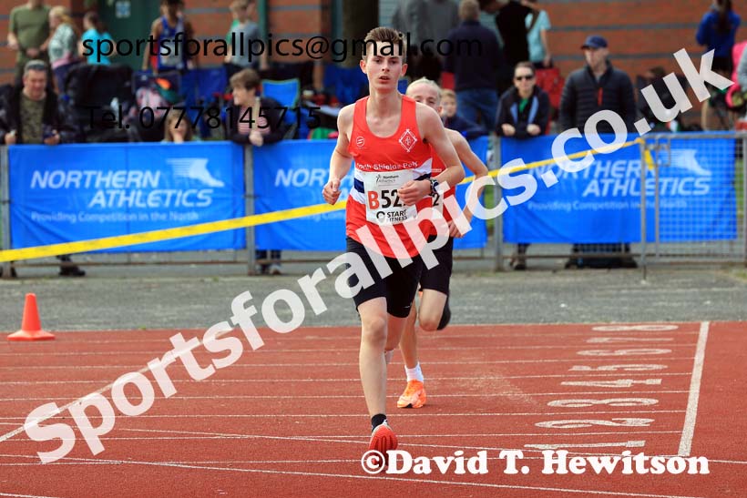 Boys Under-15s, 2024 Northern Mens 6 and Womens 4 and Youngsters Relays, Stanley Park, Blackpool.  Photo: David T. Hewitson/Sports for All Pics